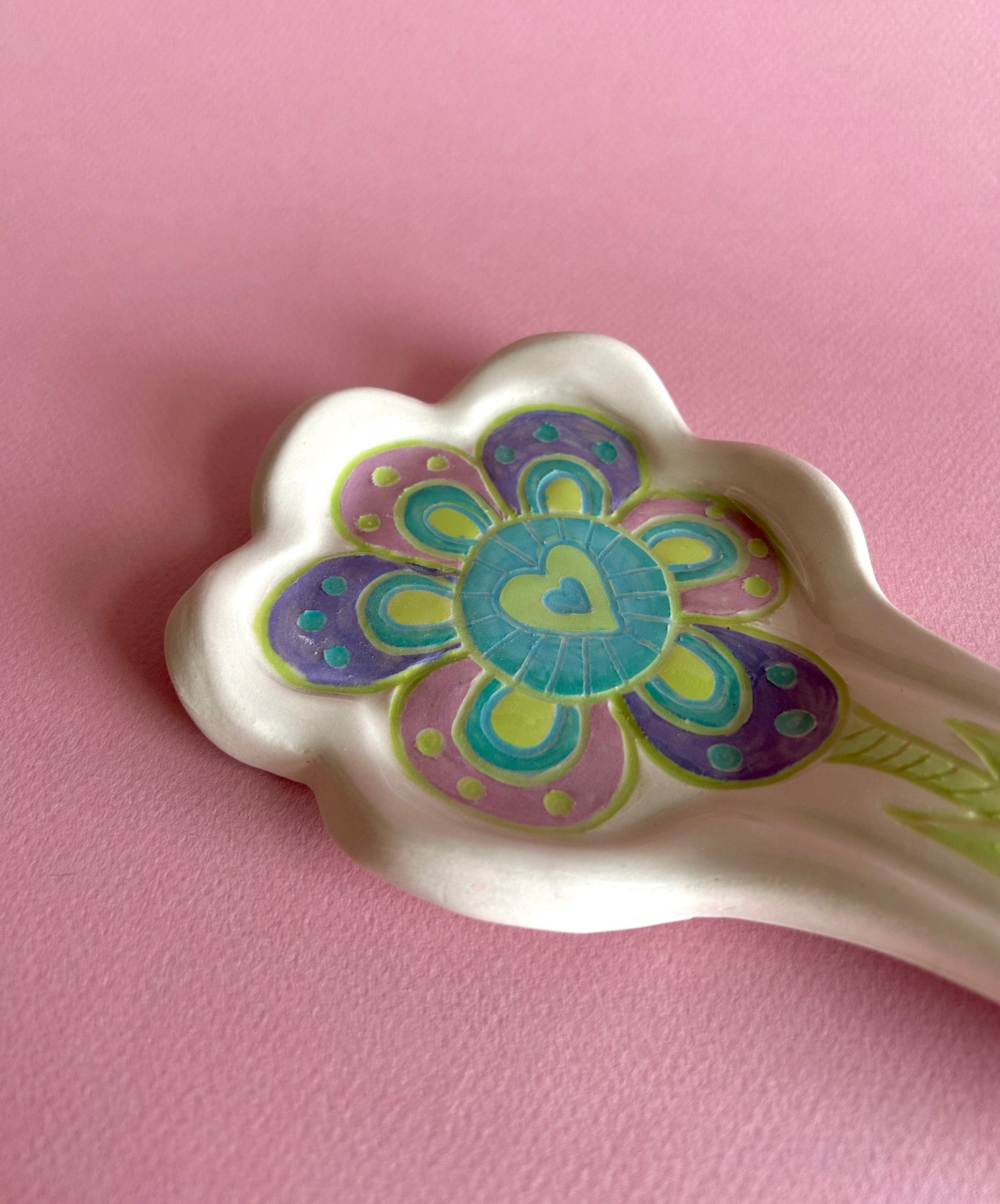 Flower Power Spoon Rest