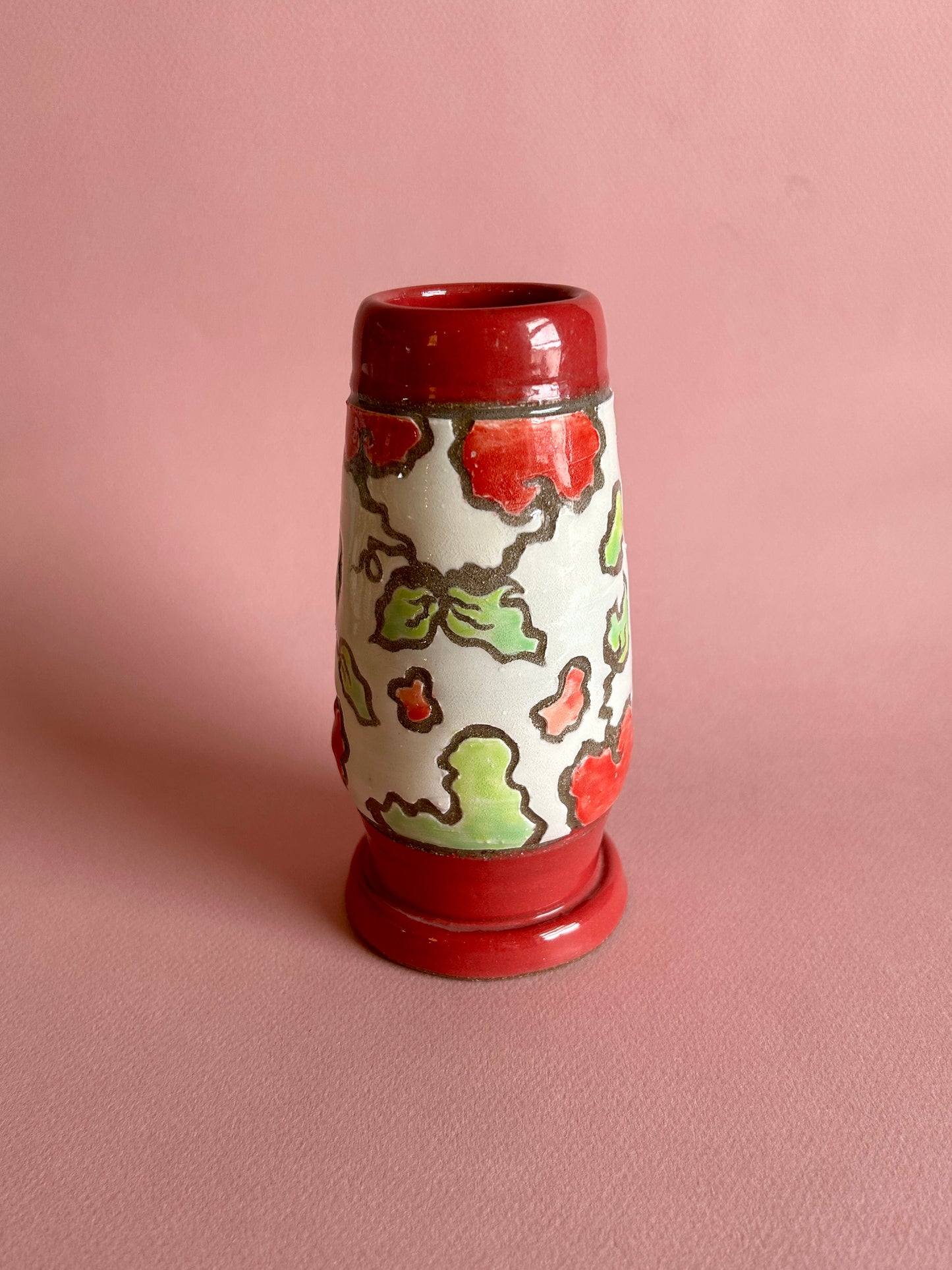 Lava Lamp Vase - Cherry Lava