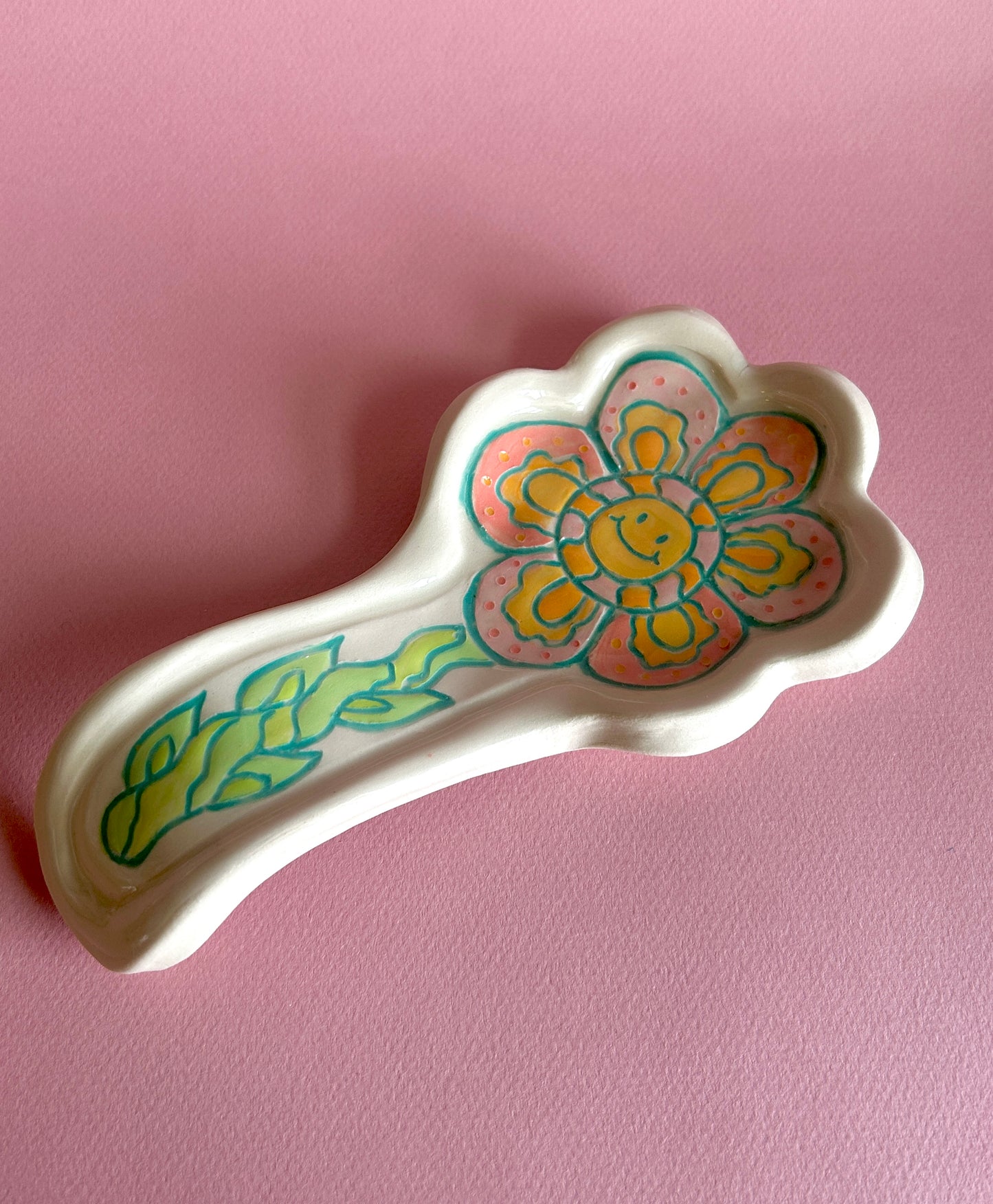 Happy Flower Spoon Rest