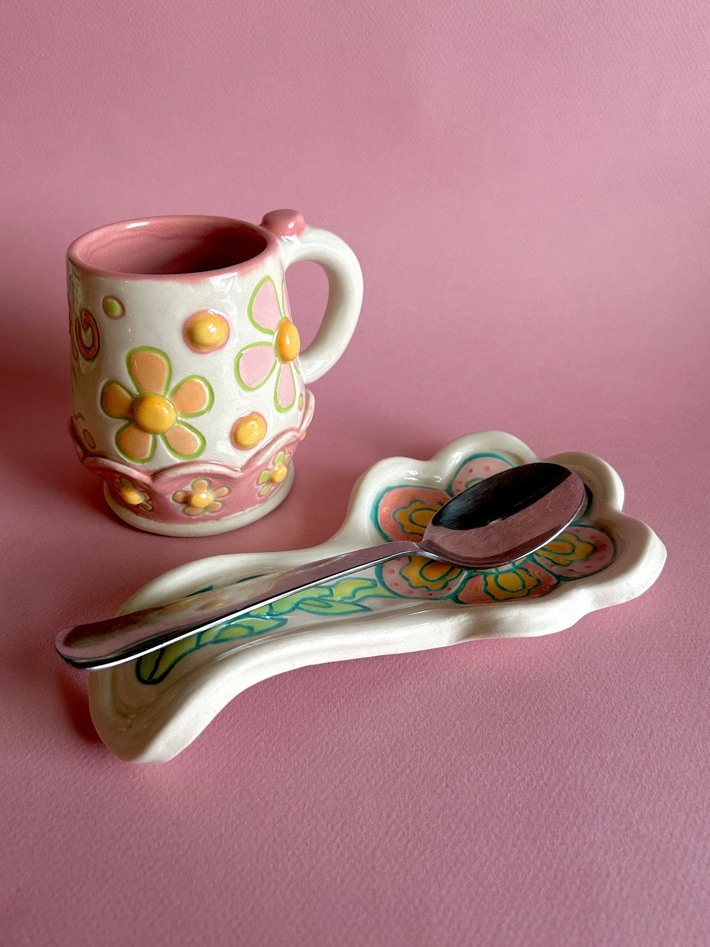Happy Flower Spoon Rest