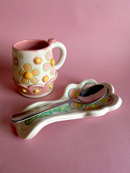 Happy Flower Spoon Rest