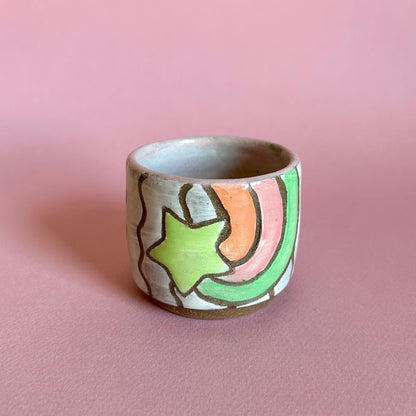 Shooting Star Tiny Vessels in Pink