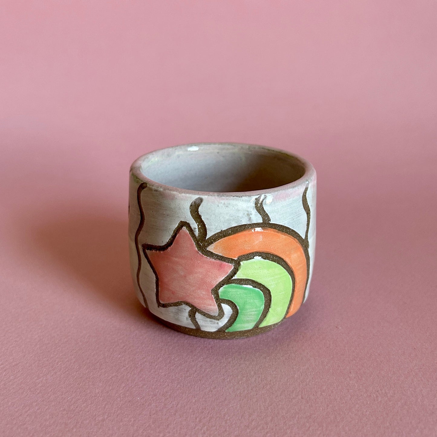 Shooting Star Tiny Vessels in Pink