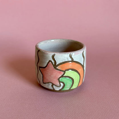 Shooting Star Tiny Vessels in Pink