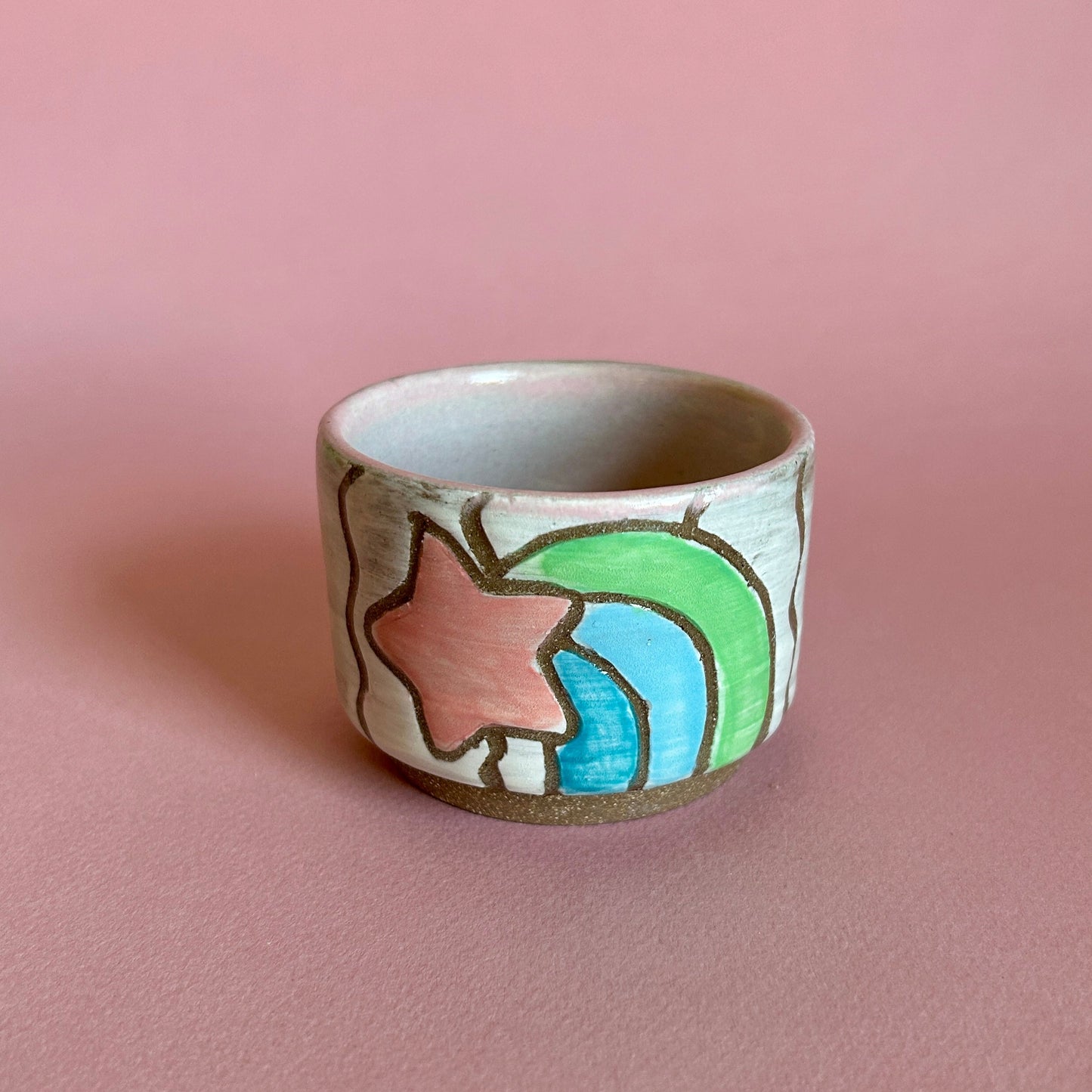 Shooting Star Tiny Vessels in Pink