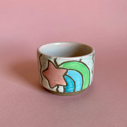 Shooting Star Tiny Vessels in Pink